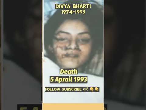 Divya Bharti Death 💔 💔😭😭😭 # #divyabharti #bollywood #india