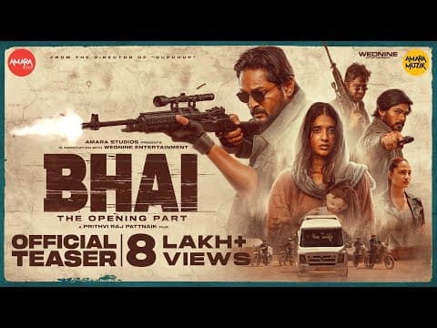 ଭାଇ Bhai Teaser Movie Amlan Divyaa Sujeet Ananya Prithvi Raj Pattnaik 2023